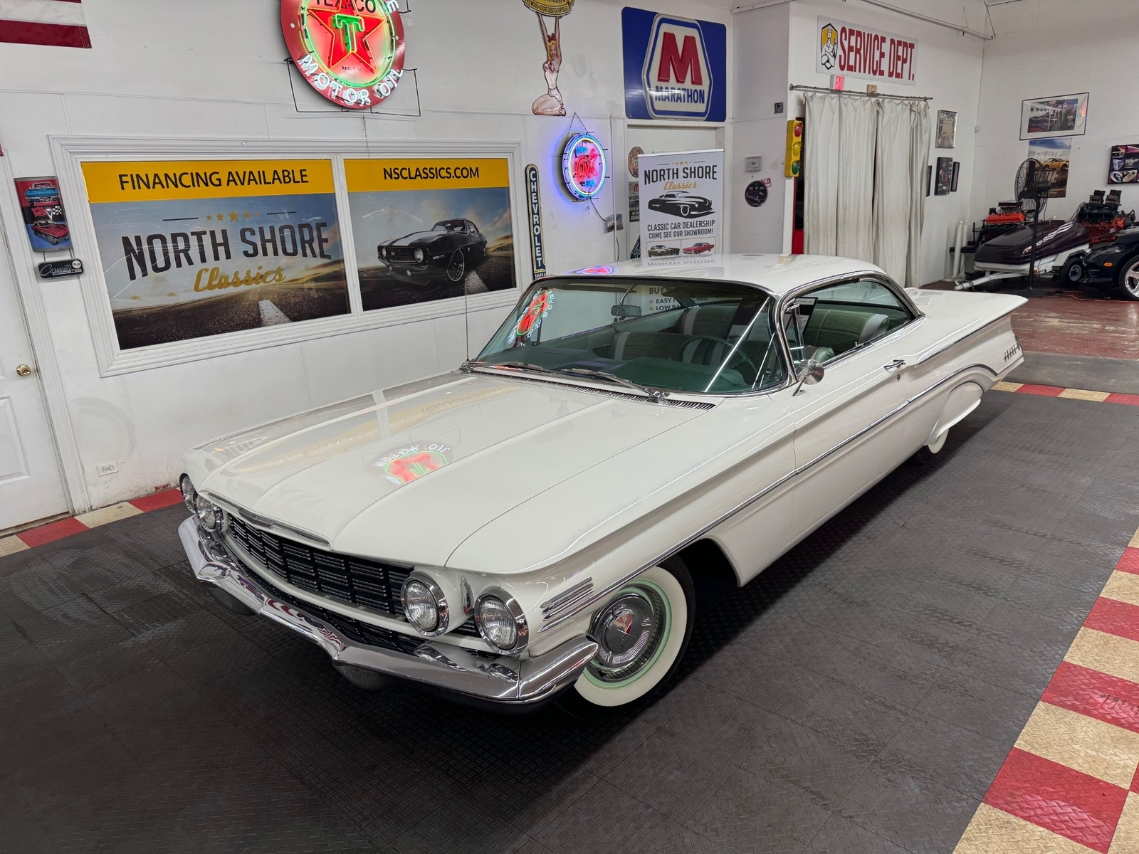 1960 Oldsmobile Super 88, White with 6,236 Miles available now!