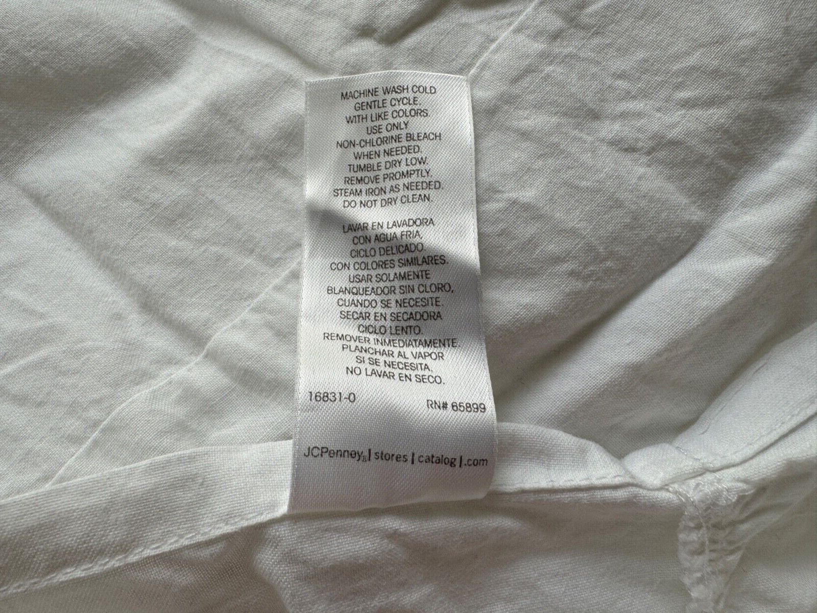 Lot of 2 eyelet full size bed ruffles and one pillow sham. J C Penney & other