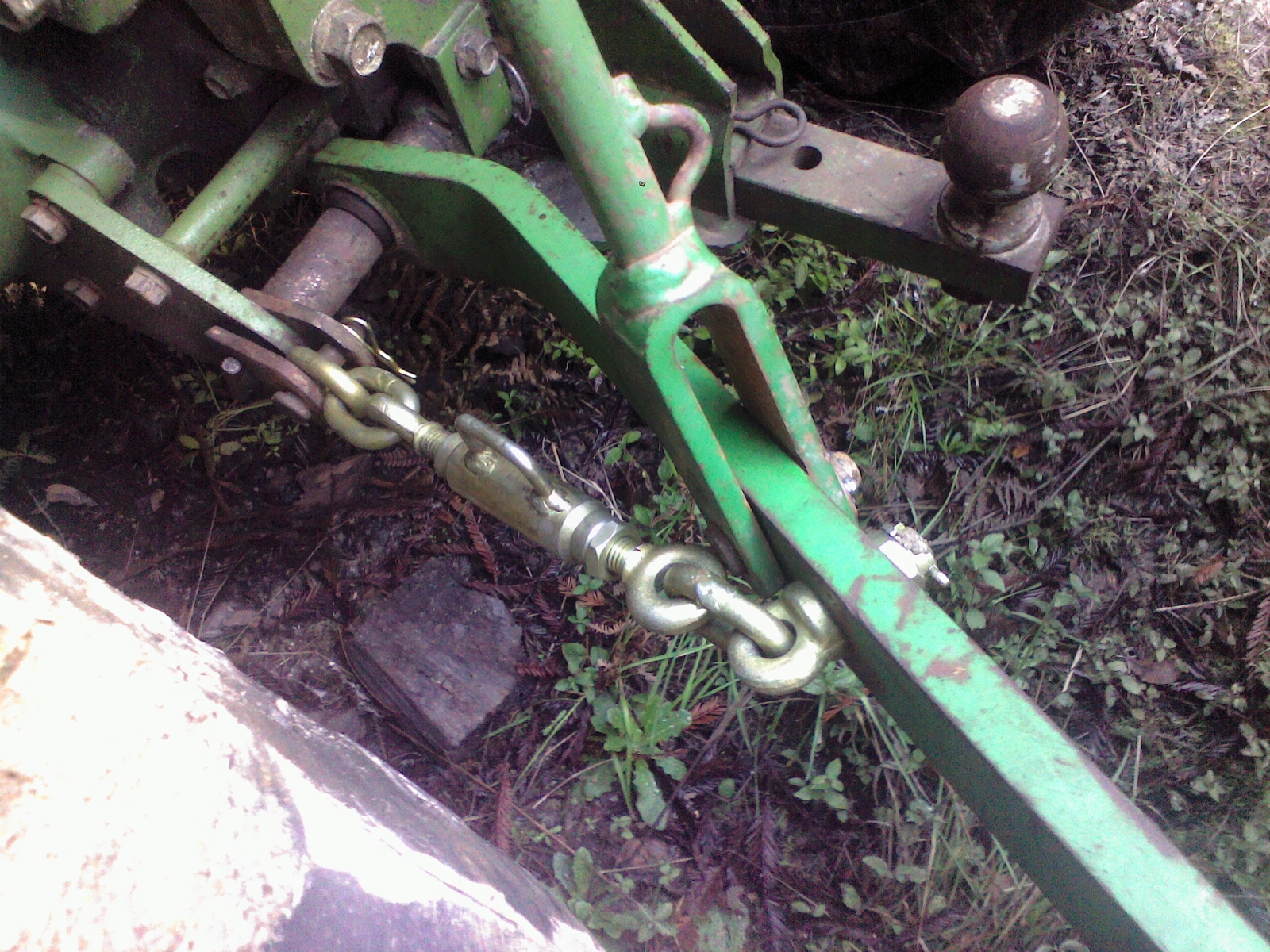 Three Point Hitch Sway Chains (PAIR) Yanmar & Kubota Tractor CAT1 eBay