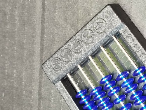 Yu-Gi-Oh Crest Counter, for 'Dungeon Dice Monsters Game' 1996, Kazuki Takahashi