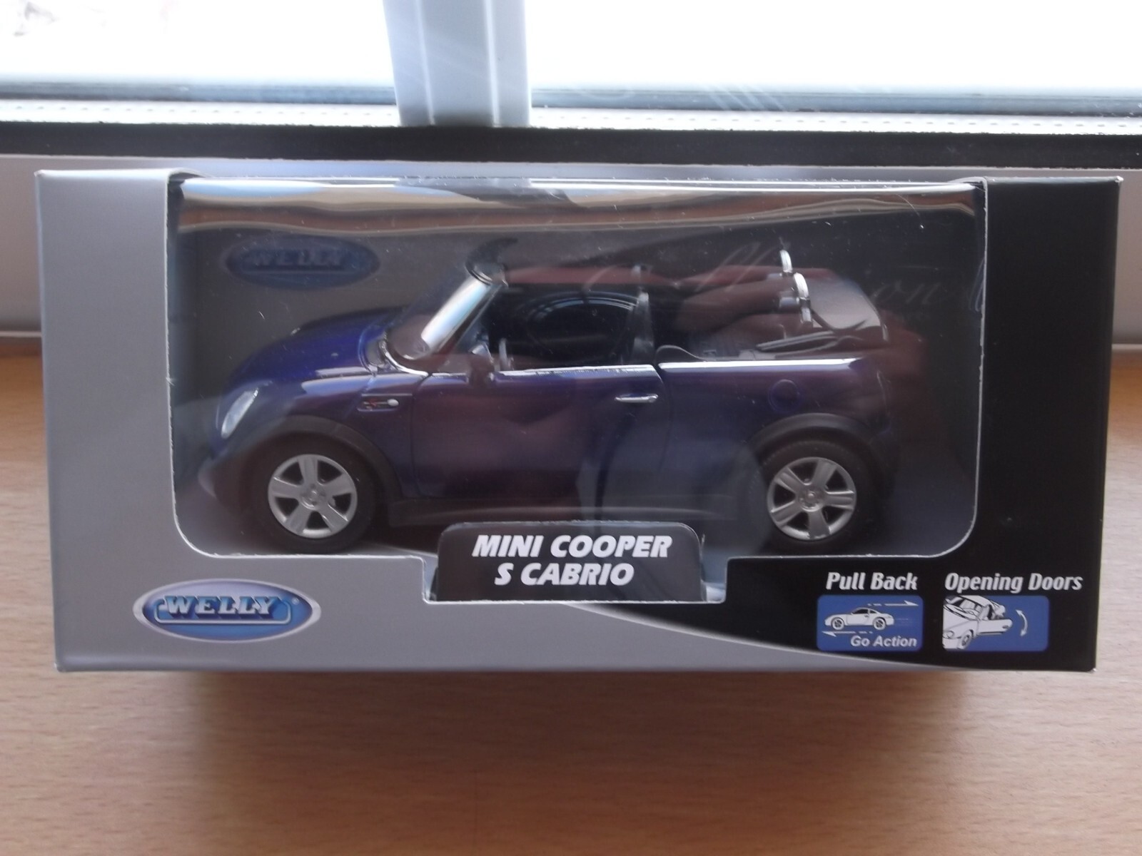 WELLY - MINI COOPER S PACEMAN PURPLE 1/43 APROX *NEW* | eBay