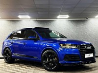 2017 66 AUDI Q7 3.0 TDI Quattro S Line 5dr Tip Auto AUDI EXCLUSIVE COLOURS BLUE