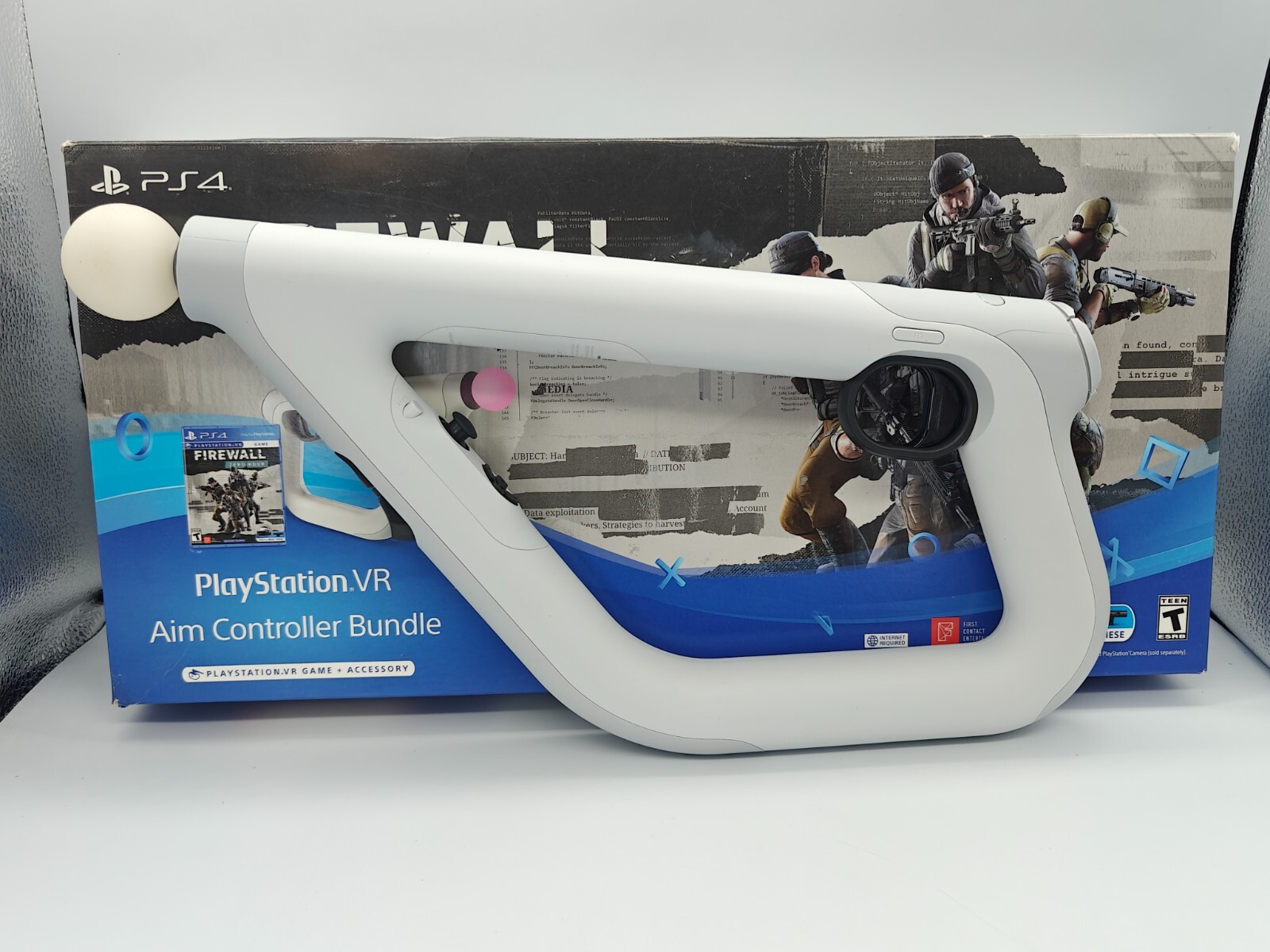 Nintendo Switch PlayStation VR Aim Controller Amazon.com: PSVR Aim Controller Firewall Zero Hour Bundle