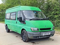 2001 Ford Transit Green 350 LWB 5 Seat Camper  Low 62k Miles  Drives Perfect