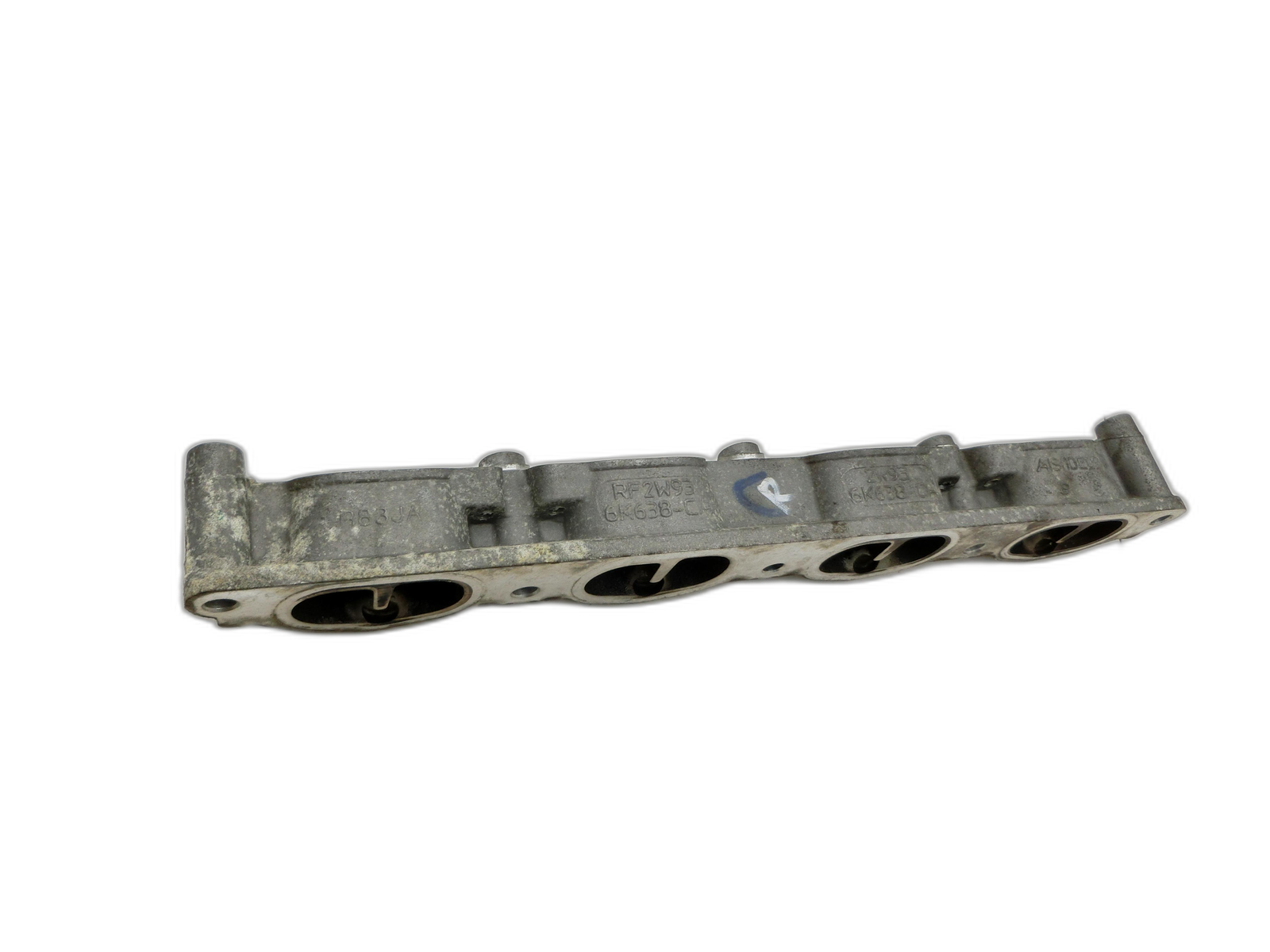 Jaguar X100 XKR XK8 04-06 R 4.2 291KW  Drallklappen für Ansaugbrücke Ansaugkrümmer Unterteil Rechts  - Bild 1