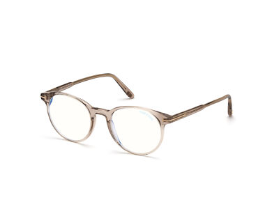 Pre-owned Tom Ford Sunglasses Ft5695-b 045 Light Brown Man
