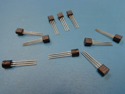 (10) NSC LM4041EIZ-1.2 1.225V TO-92 VOLTAGE REFERENCE FIXED SHUNT TO-92-3