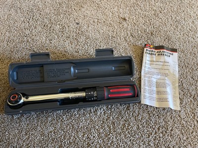 Performance Tool Micro-Adjusting Torque Wrench