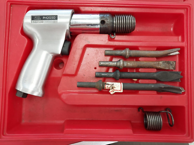 Snap On PH2050 Air Hammer 4 Bits in Case Made in USA
