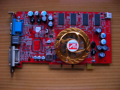   SAPPHIRE RADEON 9800 SE 256MB AGP 8X SDRAM GRAFIKKARTE VGA-DVI- TV-OUT  