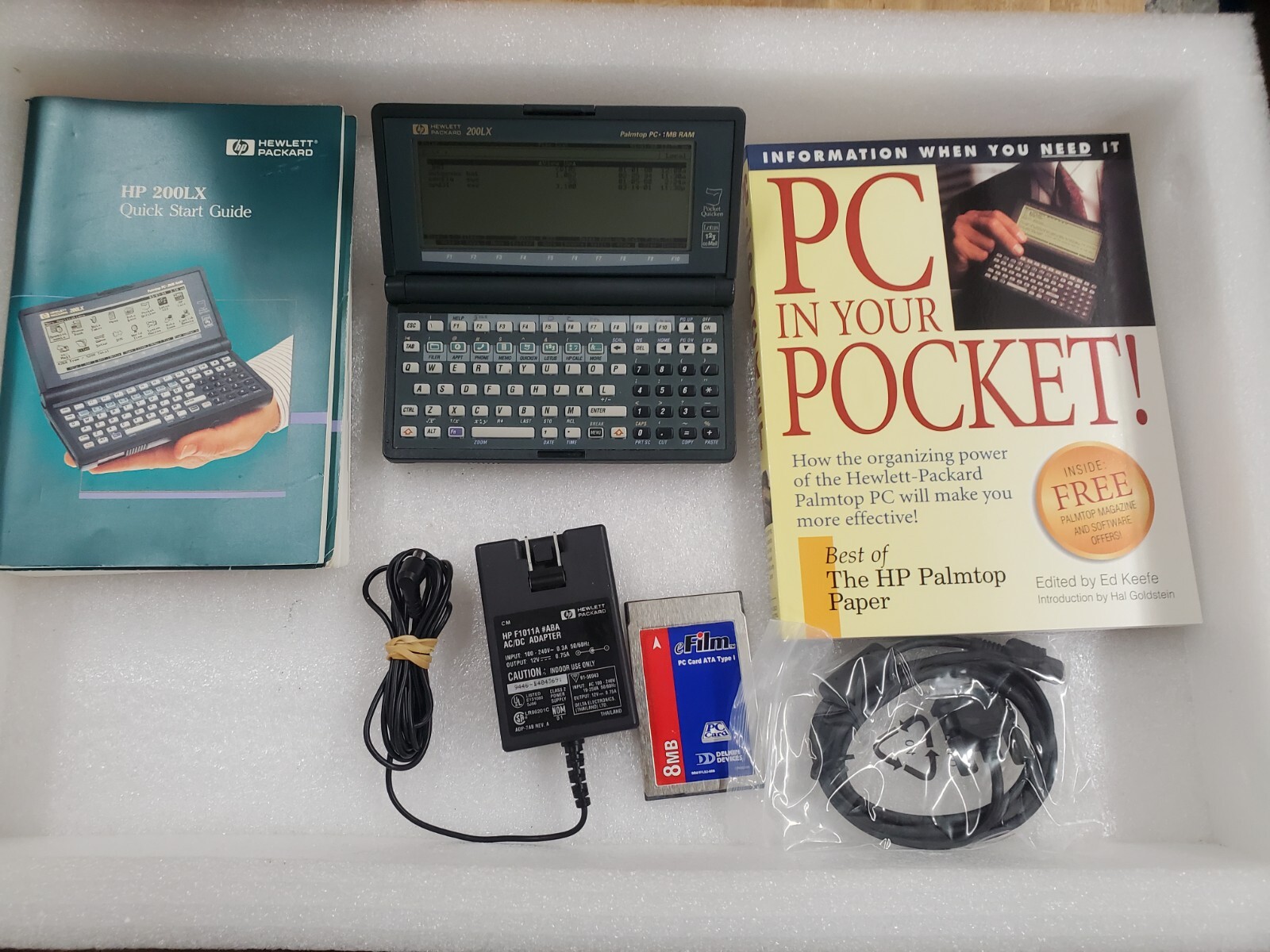 【ジャンク品】HP200LX Palmtop PC 2MB RAM ジャンク品】HP200LX Palmtop PC 2MB RAM HP200LX 2MB（Vintage