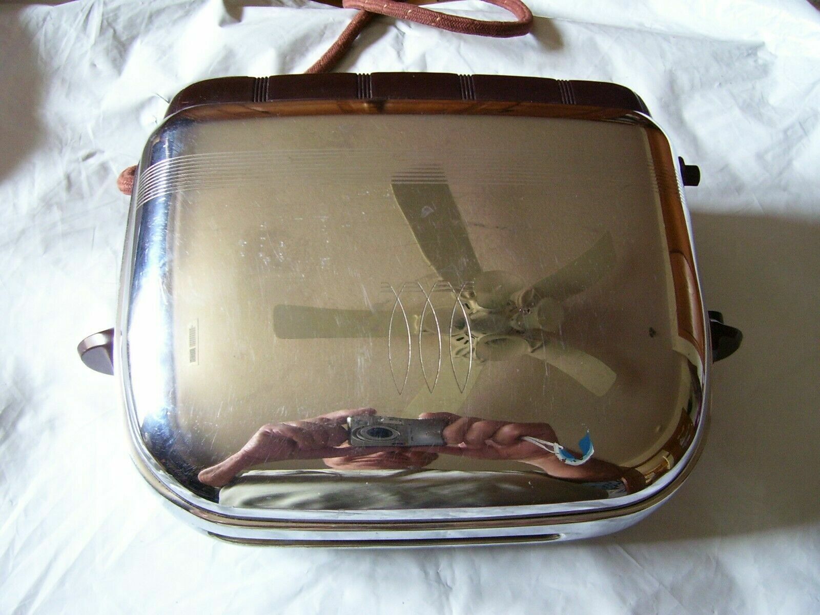 VINTAGE TOASTMASTER SINGLE SLICE TOASTER MFG BY McGRAW ELECTRIC COMPANY