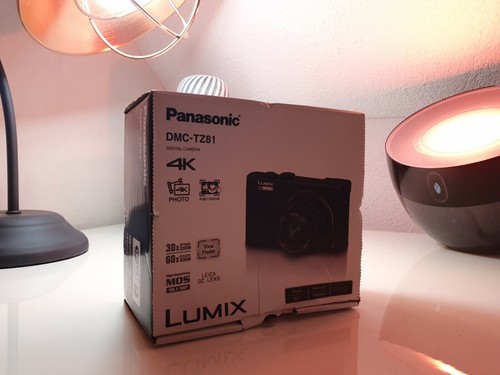 Panasonic LUMIX TZ81 Kompaktkamera - Schwarz