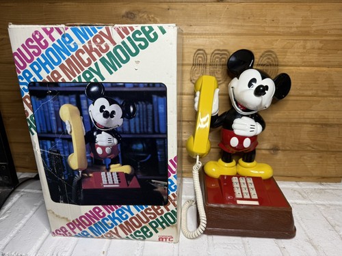 THＥ ＭIＣＫＥＹ ＰＨＯNＥ！ Mickey Mouse Black & White Phone! | eBay