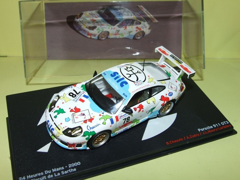 Porsche 911 Gt3 NÂ°78 Le Mans 2000 Altaya 1:43 Abd