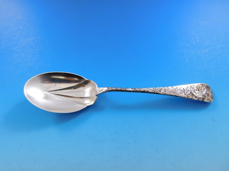Cairo by Gorham Sterling Silver Sugar Spoon Mixed Metals 6