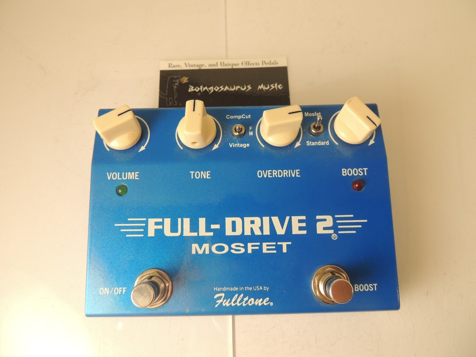 Fulltone Full Drive 2 Mosfet Overdrive FX Pedal FullDrive Fulltone Full Drive 2 Mosfet Overdrive FX Pedal FullDrive