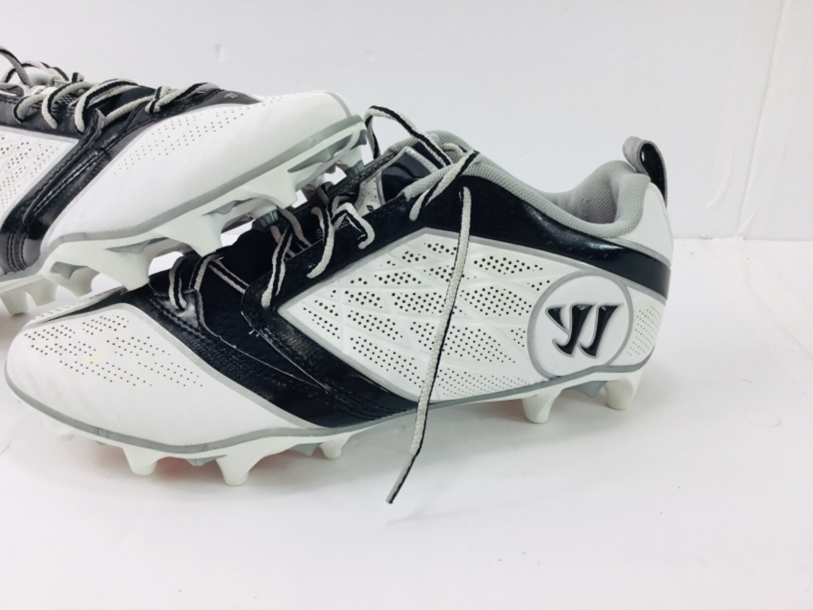 Warrior Mens Burn Speed 6.0 Cleat BURN6LBK Lacrosse SZ 10.5 FREE FAST SHIP