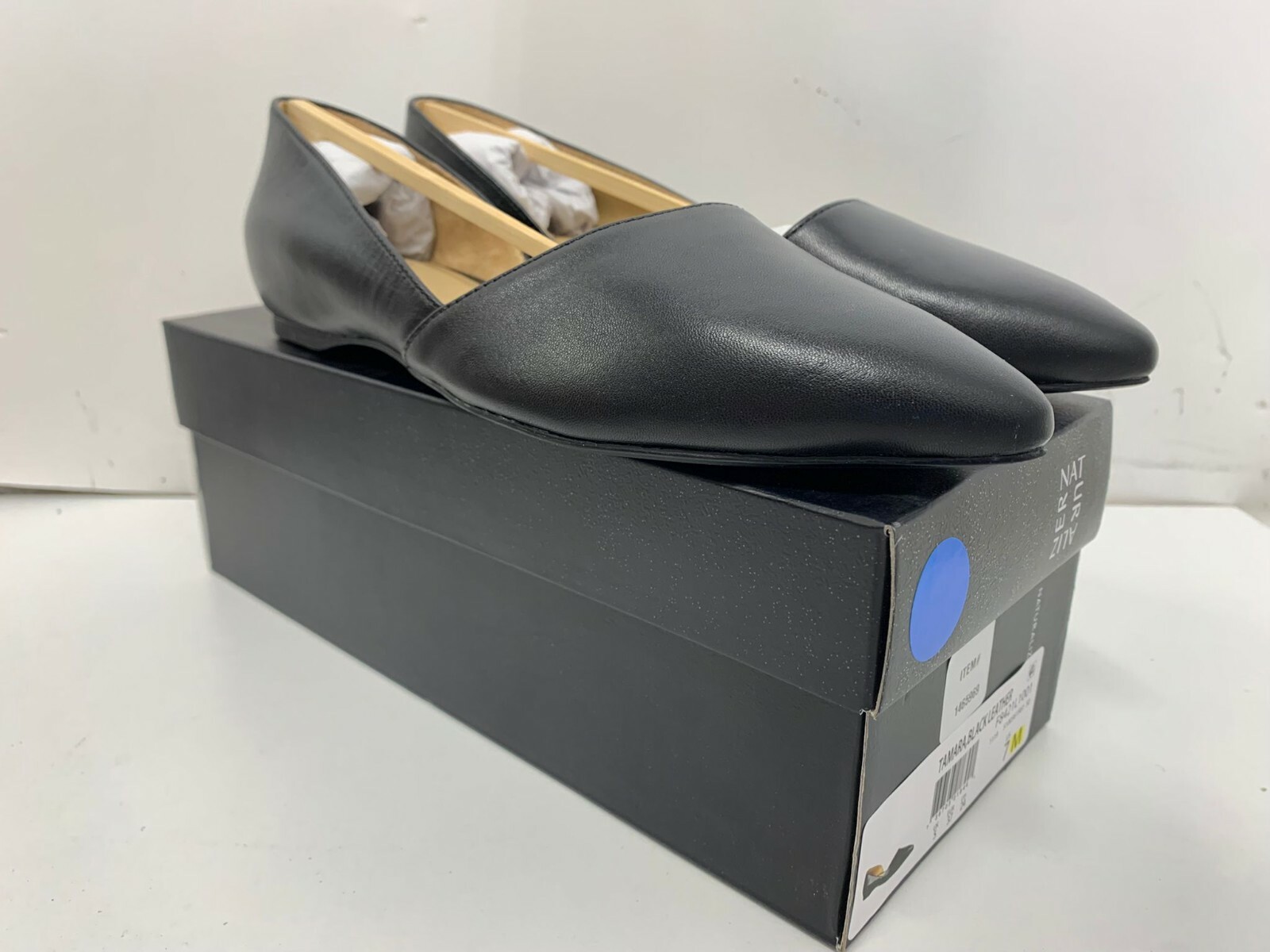 Naturalizer Womens Black Leather Tamara 