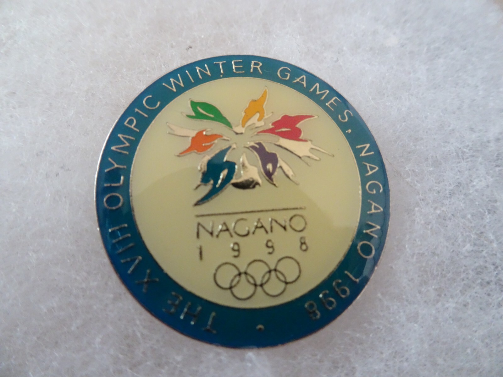【激レア】107th IOC SESSION NAGANO 1998 バッジ 激レア】107th IOC SESSION NAGANO 1998 バッジ