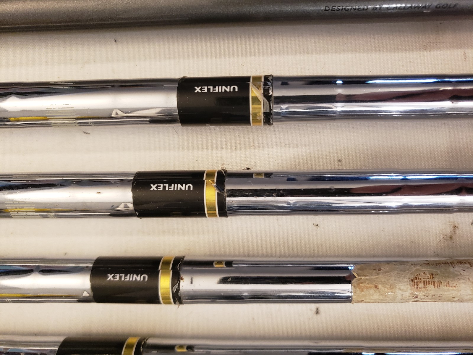 Used Callaway Big Bertha Fusion Iron Set (4-PW, AW, SW, LW) 10 Irons - UniFlex