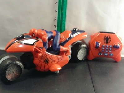 remote control spiderman motorcycle