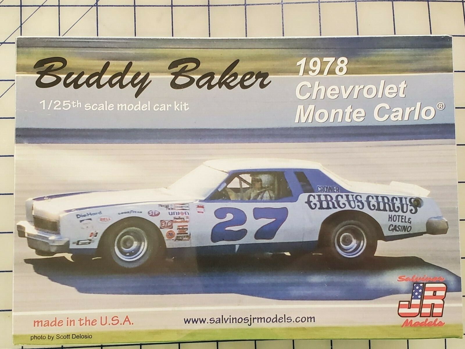 Salvino JR #BBMC1978O Buddy Baker 1978 Chevrolet Monte Carlo