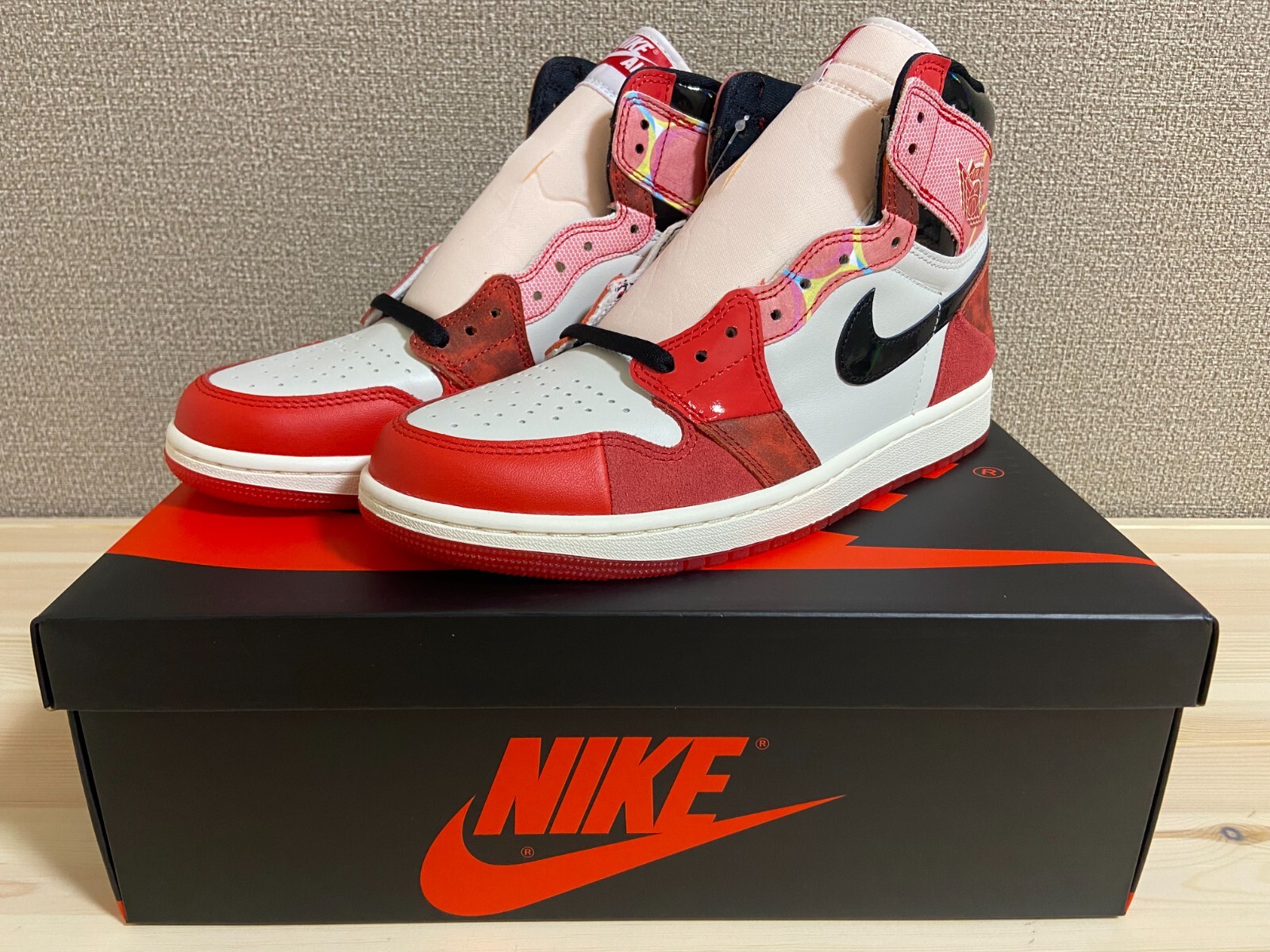 Nike Air Jordan 1 High OG SP DV1748-601 Spider-Man Across Nike Air Jordan 1 High OG SP DV1748-601 Spider-Man Across