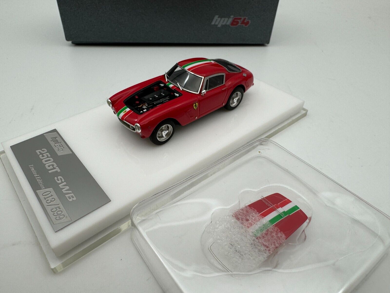 Red hpi64 1/64 Ferrari 250GT SWB #344 | eBay Red hpi64 1/64 Ferrari 250GT SWB #344 | eBay
