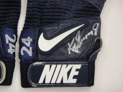 KEN GRIFFEY JR. GAME USED AUTOGRAPHED MARINERS BATTING GLOVES BECKETT CERTIFIED