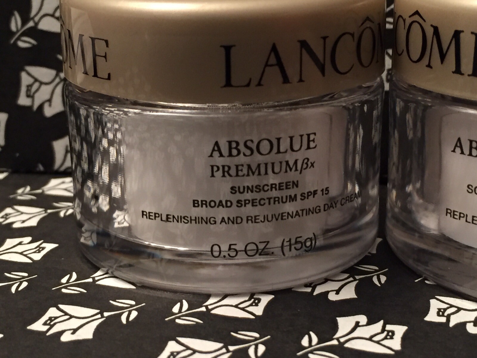Set of 4 Lancome Absolue Premium Bx Day / Night / Eye Cream + Lip Balm - Travel