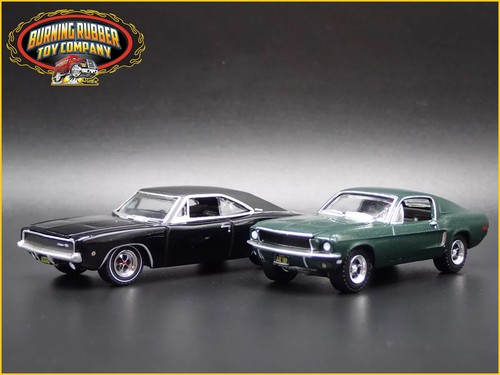 ミニカー BULLITT FORD MUSTANG & DODGE CHARGER 1968 68 FORD MUSTANG & DODGE CHARGER BULLITT LEGACY 1/64