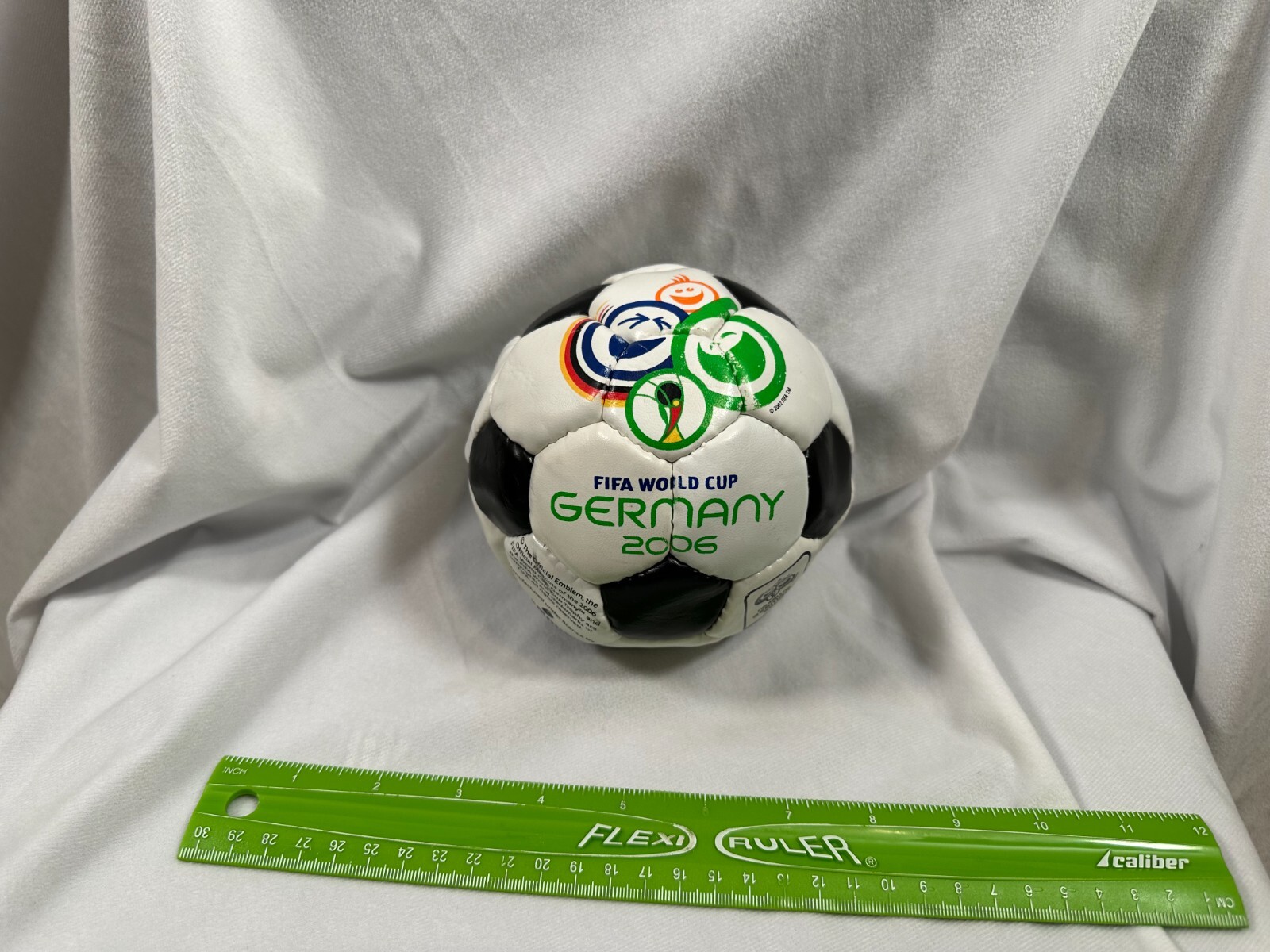 FIFA World Cup Soccer Ball Germany 2006 World Cup Logo Size
