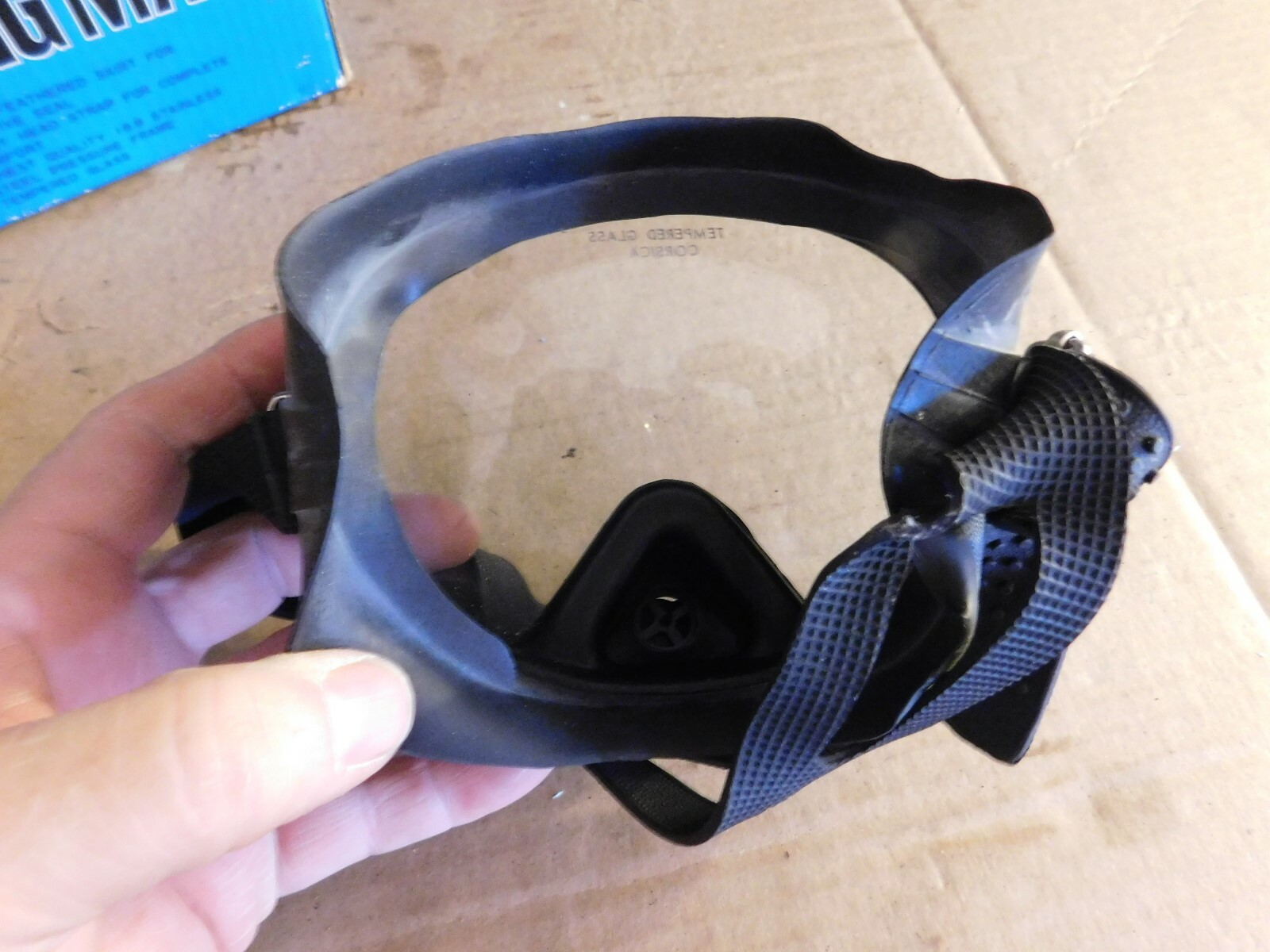 VINTAGE HOLMAR CORSICA 7800 DIVING MASK IN BOX