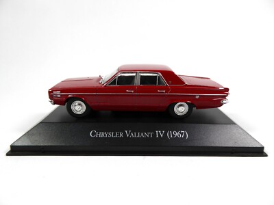 Chrysler Valiant IV 1967- 1:43 SALVAT Autos Inolvidables Diecast Model Car AR40