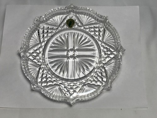 Waterford Crystal Candy Dish Pointed Star Burst Design 8