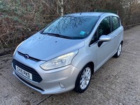 2015 Ford B-MAX 1.0 EcoBoost Titanium Silver 51k Miles FSH Years MOT Warranty £3