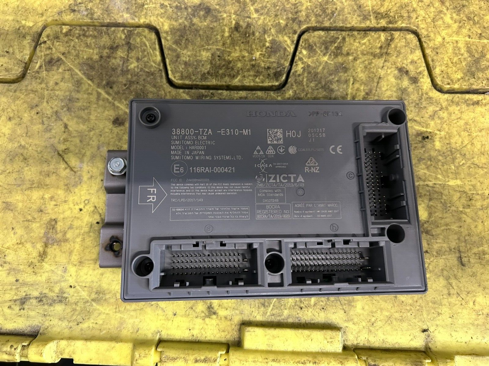 JH3 N-WGN BCM 38800-TKR-JB10-M1 No.7304 BCM Control Module Johnson 