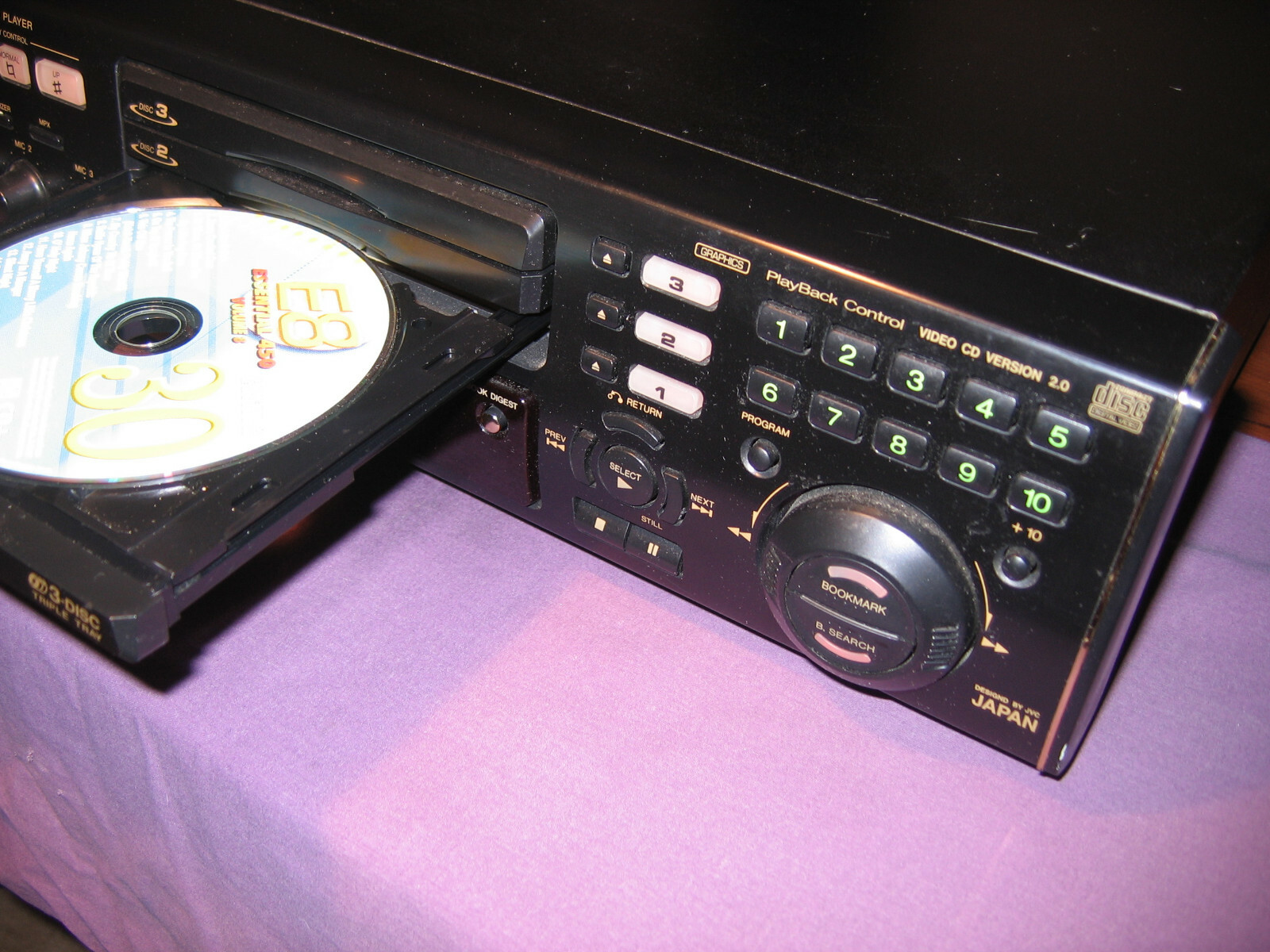 JVC XL-MV303 Video CD Karaoke Player