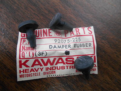 パーツ newyorknewyork NOS Kawasaki OEM Rubber Damper 1973 F12 83-88 ZN1300 92075