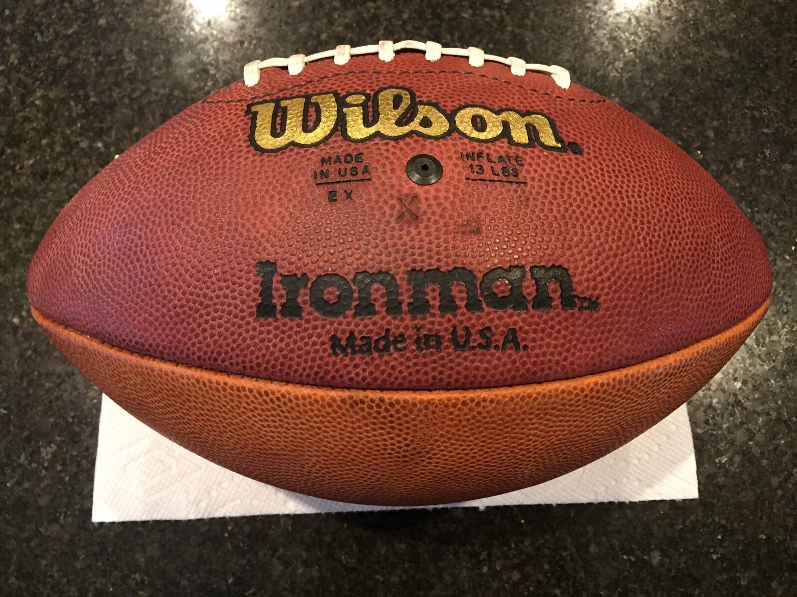 Wilson Authentic Arena AFL Official Leather Football NFL