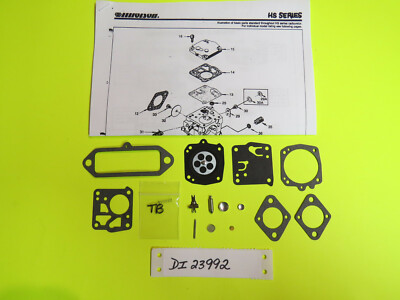 Neptune Mighty Mite TerMar Model 500 Carburetor Tillotson HS93A Carb Kit