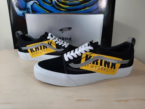 Vans Old Skool Vault Lx X Krink New York Black | eBay