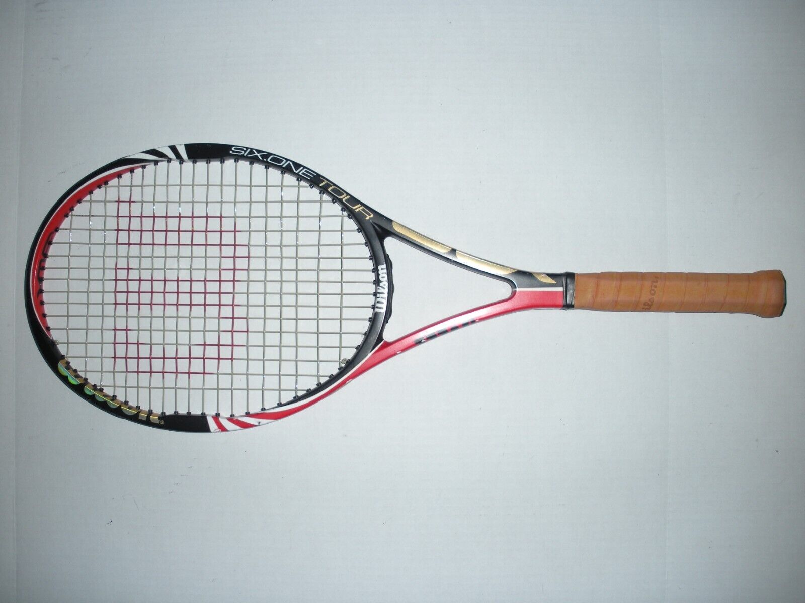 WILSON BLX SIX-ONE TOUR 90 340g TENNIS RACQUET 4 3/8 FEDERER WILSON BLX SIX-ONE TOUR 90 340g TENNIS RACQUET 4 3/8 FEDERER
