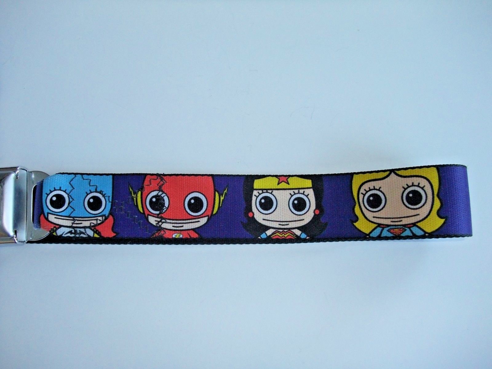 DC Comics Seat Belt Style Belt Super Heroes Buckle Down 26