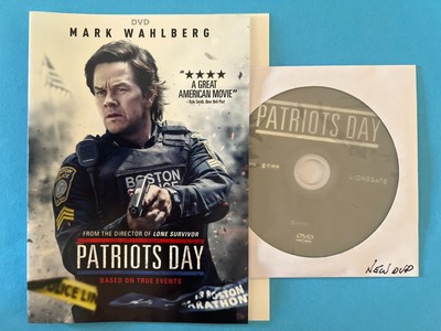 Patriots Day (Like New DVD Disc & COVER ART ONLY NO CASE NO TRACKING) Free Ship