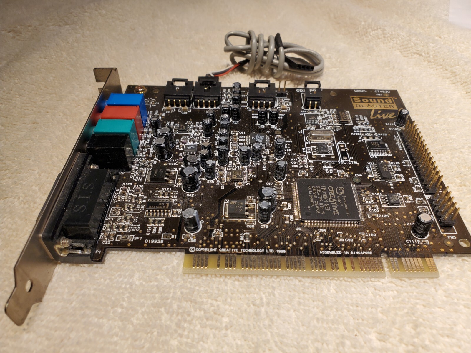 Creative Sound Blaster Live! PCI (CT4830) Sound Card USED with C DのeBay ...