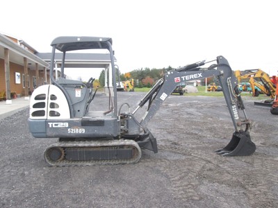 Terex TC29 Used Mini Excavator Farm Tractor Dozer