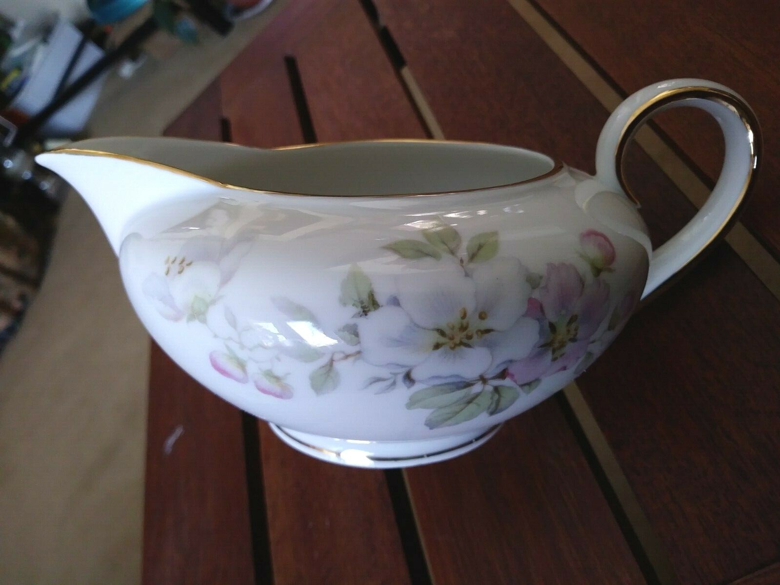 Bavaria Tirschenreuth Apple Blossom Germany Pasco 246 Creamer