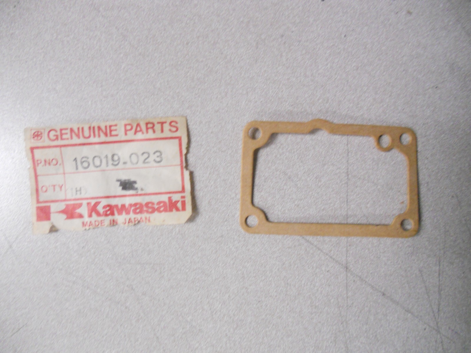きら　0106 NOS Kawasaki Float Chamber Gasket 74-79 KX125 71-75 F7 75-79